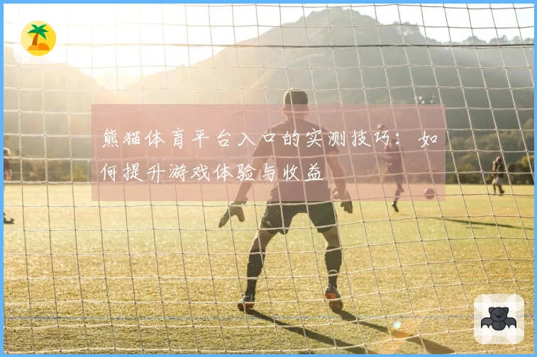 熊猫体育平台入口的实测技巧：如何提升游戏体验与收益